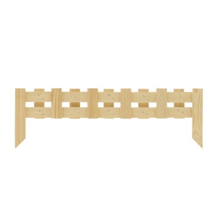 Decorative fence, 28 × 88 cm, 1 section, wood, Greengo-6