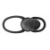 Black & red toyfa double penetration for double penetration, 16.5 cm, silicone, black color