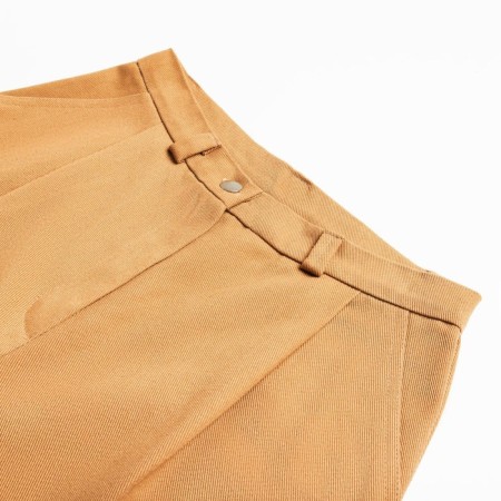 Shorts Women Bermuda Minaku: Enjoy, Brown color, rr 42-7