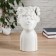 VAZA Ceramics Table "Blooming View" 11x27 cm, white