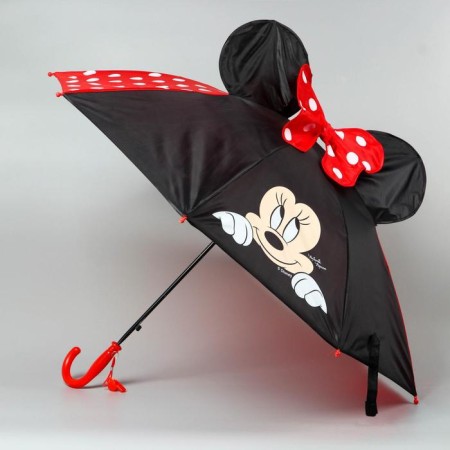 Children's umbrella with ears "Beauty", Minnie Mouse Ø 70 cm-1