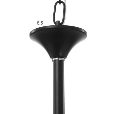 Brussels chandelier 3x60W E14 Black 58x58x85 cm Bayerlux-8