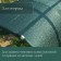 Shading grid, 50 × 4 m, density 35 g/m², dark green