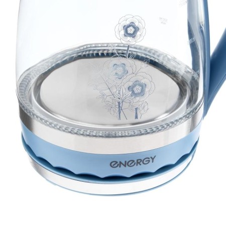 Electric kettle Energy E-279, glass, 1.5 l, 2200 watts, blue-3
