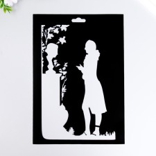 Plastic stencil 