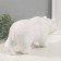 Piggy bank "Bear White" 18.5 x 14 x 36 cm
