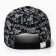 Menku cap with inscriptions, black color, rr 58