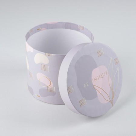 Gift round, packaging, "delicate", 14 x 16 cm-2