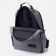 Male backpack on lightning, rise, external pocket, gray color