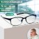 Ready glasses east 8984, black color, bending pipe, +1.75