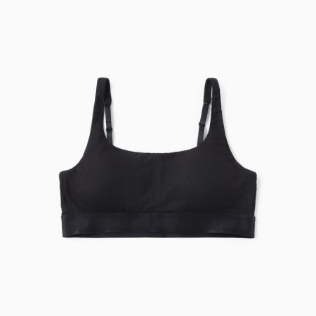 Feminine bustier, black color, size 44 (s)