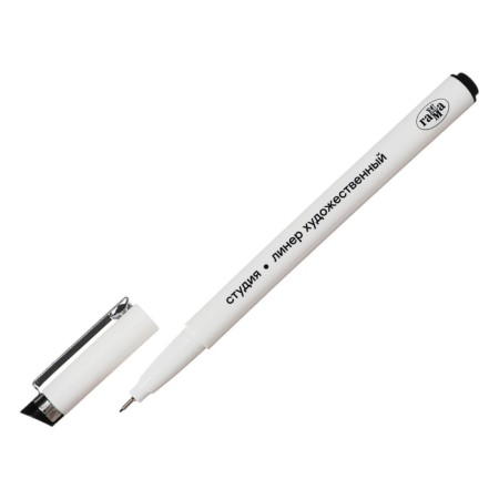 Capillary pen for drawing and graphics gamma "Studio" Liner 0.2 mm, black, price for 1 piece-3
