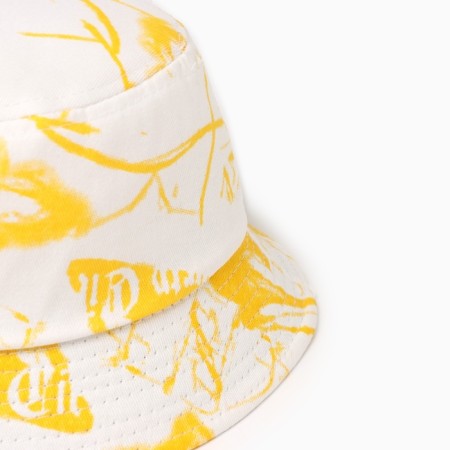 Panama Children's Minaku "Tai-Dai", white/yellow color, rn 54-6