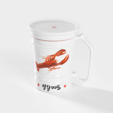 Porcelain SEALIFE porcelain glass, 600 ml, mix-2