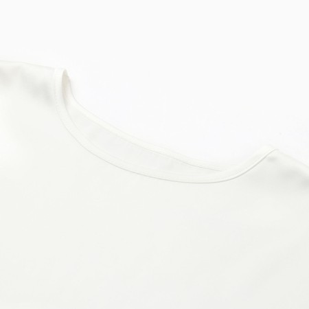 Top female minku: casual collection color white, size 48-9
