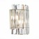 Sconces st. SL1170.101.02. Fabio. 2x40 watts, E14, 25x30 cm, Nickel color