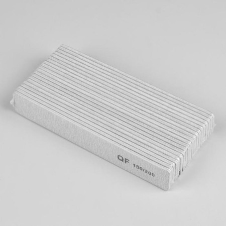 File - emery, abrasiveness 180/200, 18 cm, packing 20 pcs, color gray-4