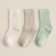 Nosk children's SL Home 3 pairs, rr 14-16, milk/olive