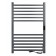 Electric Implementer Indigo Attic, 800x500 mm, timer, hidden installation, gray