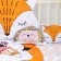 Pillow decorative baby I am Hedgehog, 41x25 cm, velor, 250g/m2