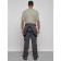 Semi-combinezone ski insulated male winter, size 48, dark gray color