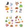 Coloring with stickers set of "kitten and friends", 8 pcs. 12 p.
