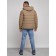 Sports male Winter, size 58, brown color