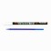 Pen Plastic Write-Write with a cap "Honor and courage!", Blue pasta, gel 0.5 mm