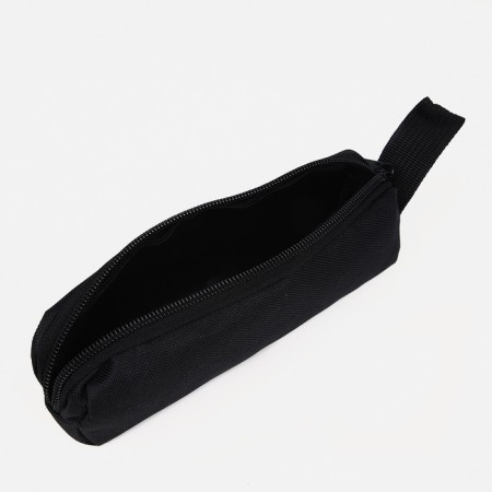 Set of a youth backpack from textiles, chopper, pencil case, bag, black color-12