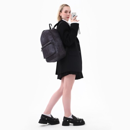 Backpack School Textile Nazamok, 42x14x28 cm, black color-9