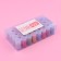 Sparkles for decor, small, set of 32 jars, in PVC - box, multi -colored