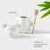 Porcelain capacity for honey with a spoon Bellatenero "Bear", 280 ml, white color