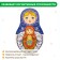 Puzzle designer wooden "Matryoshka Masha"