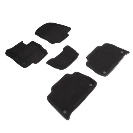 3D mats for Mercedes-Benz Gle II Coupe, (C167), 2018-n, black, set
