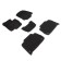 3D mats for Mercedes-Benz Gle II Coupe, (C167), 2018-n, black, set