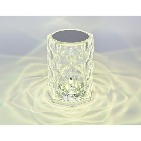 Table LED lamp with touch switch and Ambrella Light, Desk, DE8013, LED, 3 W, 225LUM, RGB, Transparent color-1