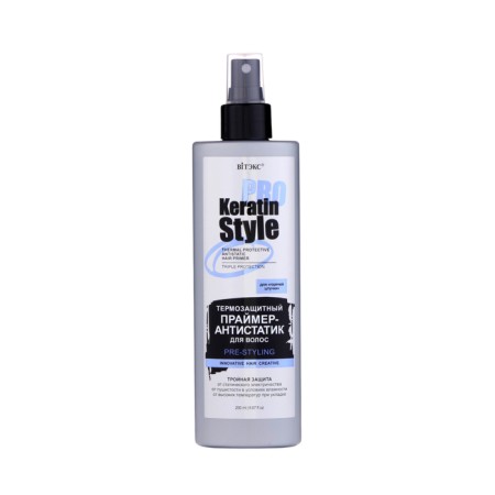 Thermal protection primer-antistatist BitEx Keratin Pro Style, 200 ml
