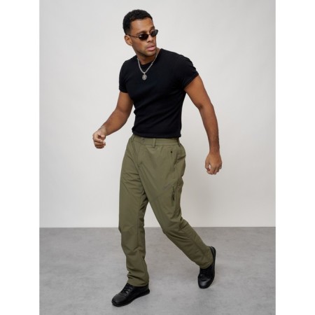 Sports male winter, size 56, khaki color-9