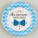 Disposable paper plate "Little gentleman"