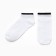 Women's socks, white/black color, size 38-41