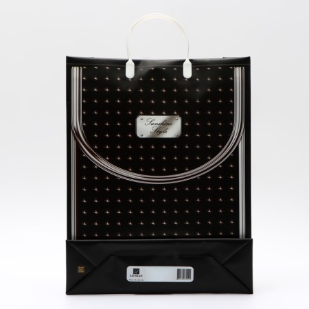 Package "Silver on Black", soft plastic, 42 x 32 cm-1