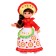 Doll "Elya Dymkovo Baryna", 30.5 cm