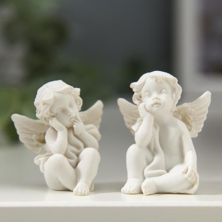 Souvenir Polystone "Angel vacationer" 3.8x2.6x3 cm, mix