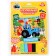 Set for children's creativity "Blue Tractor" Application, soft mosaic, 17 × 23 cm