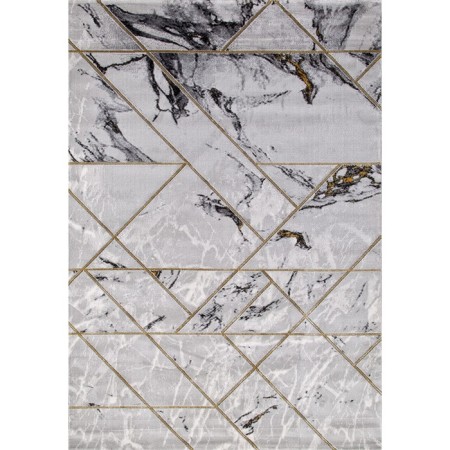 Rectangular carpet Karmen Hali Omega, size 160x230 cm, color Gold/Gold