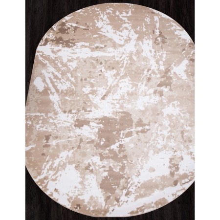 Oval carpet Merinos Valencia Deluxe, size 100x200 cm, color Beege-browun