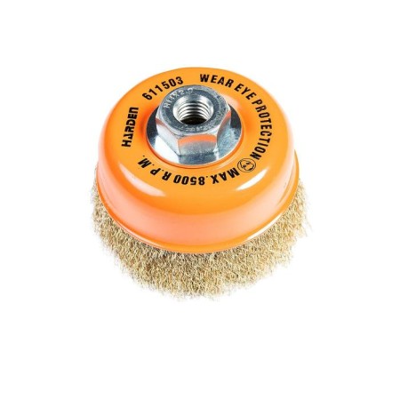Metal brush for Ushm Harden 611503, "Cup", twisted, steel 0.3 mm, M14x2, D = 100 mm