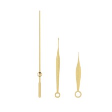 A set of 3 arrows for 52/70/77 mm watches, packing 10 pcs, gold