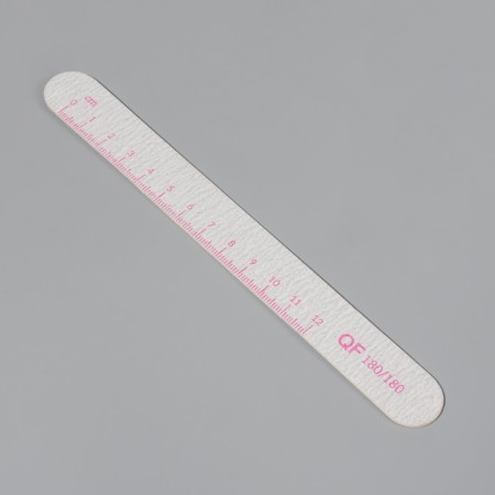 Steep file, set 20 pcs, abrasiveness 180, 18 cm, gray/pink color-2