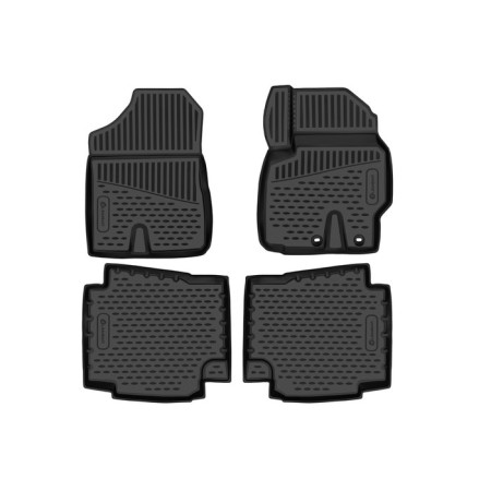3D mats in the salon for Toyota Sainta (II) (2WD) 2015-compactwane, p.R., 4 pcs.